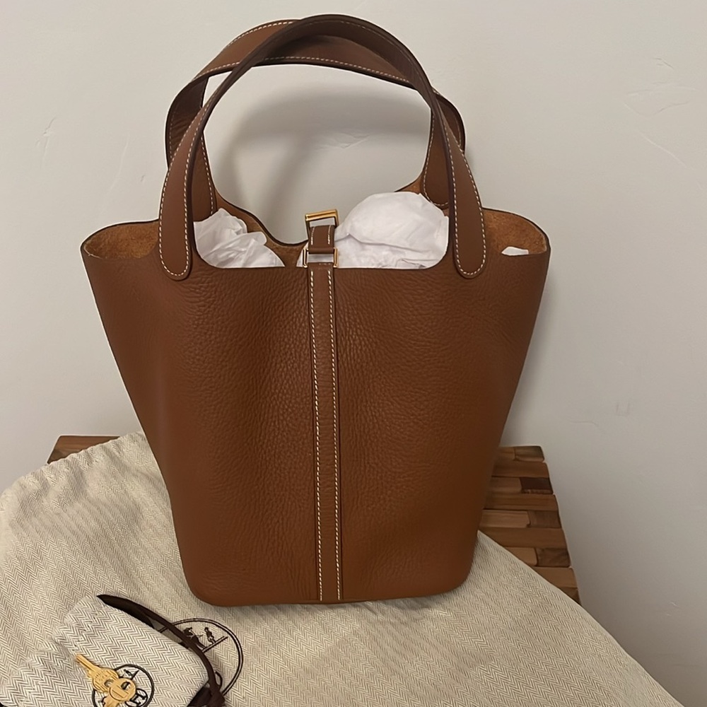 Hermes Picotin 22 Gold - Picture 2 of 9